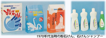 1970年代当時の粉石けん